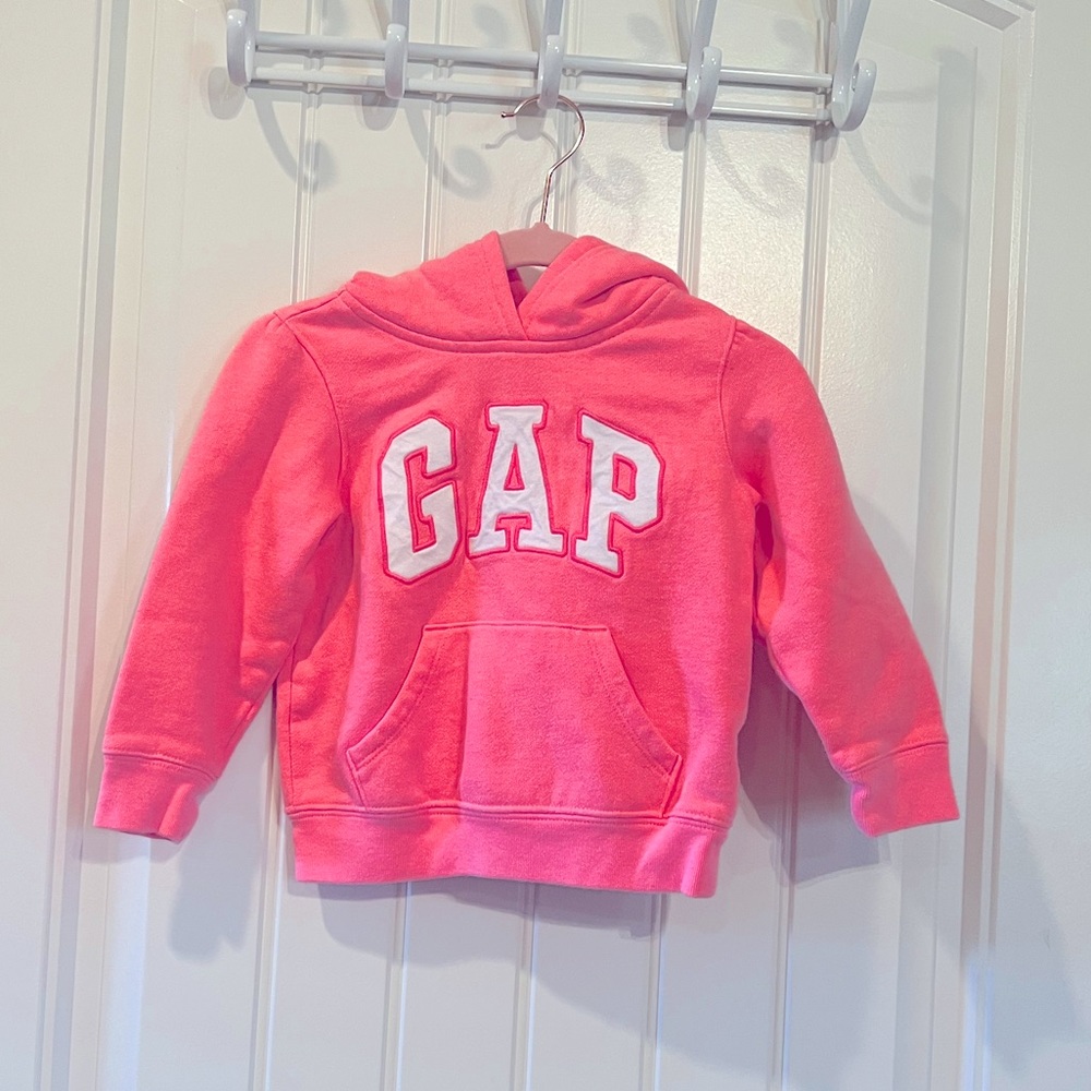 GAP Toddler Girls Logo Hoodie